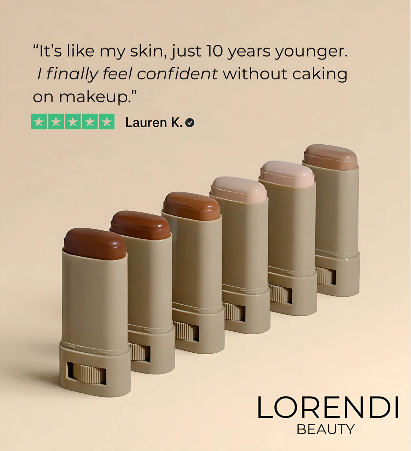 Lorendi Beauty Balm - Serum Infused Skin Tint