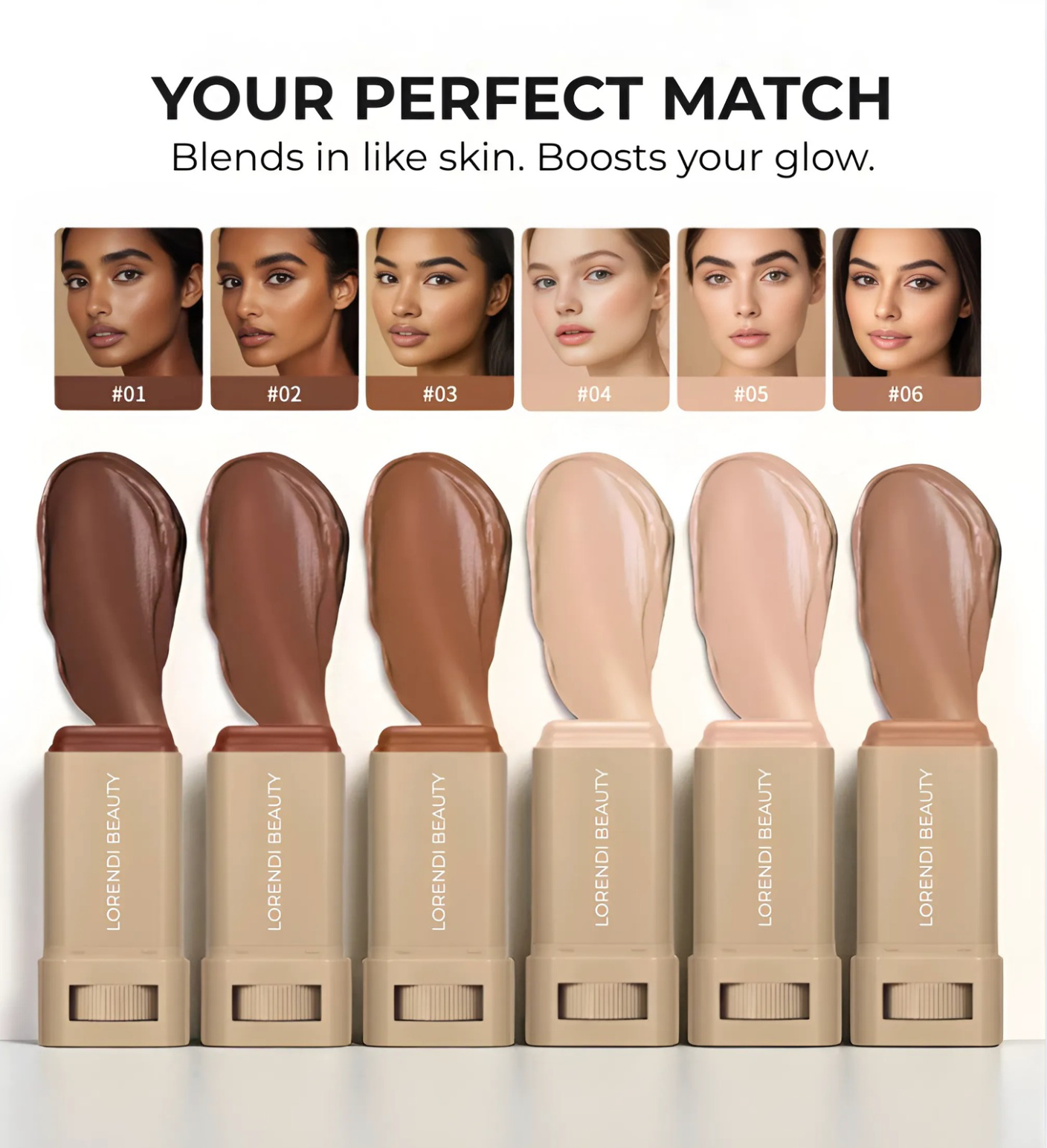 Lorendi Beauty Balm - Serum Infused Skin Tint